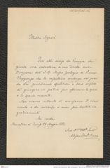 Nachlass Franz Steindachner, Brief von Alessandro P. Ninni an Franz Steindachner (25.05.1882), Inv.Nr. 365.06, Seite 1